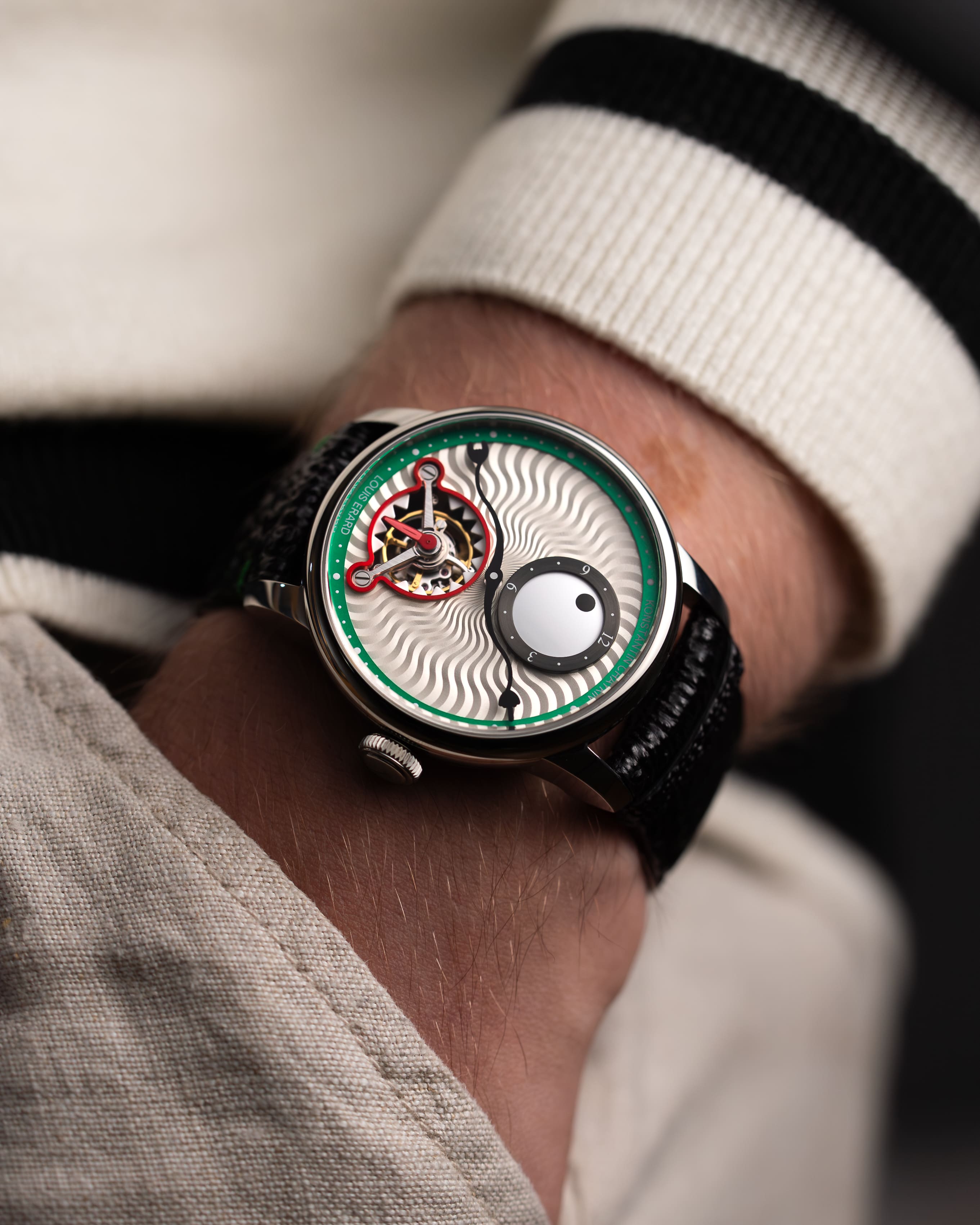 ルイ・エラール(Louis Erard) Noirmont X Regulator Tourbillon